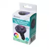 FM transmitter VAKOSS TC-B439K Bluetooth USB, 87.5–108 MHz, microSD/USB playback, 5V/3.1A output, RGB display