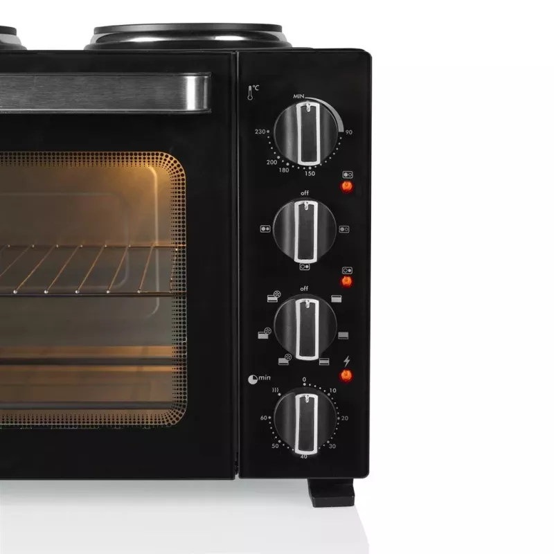 Tristar Convection Oven with 2 Hot Plates | OV-3670 | 35 L | 3200 W | Black