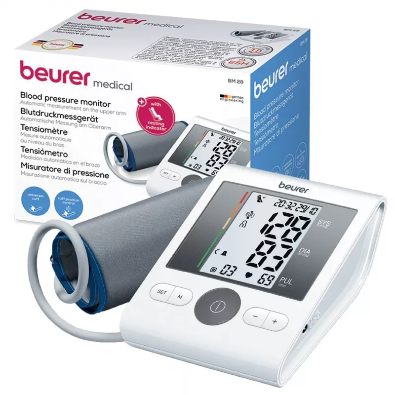 Blood pressure monitor Beurer BM28 automatic measurement with LCD display