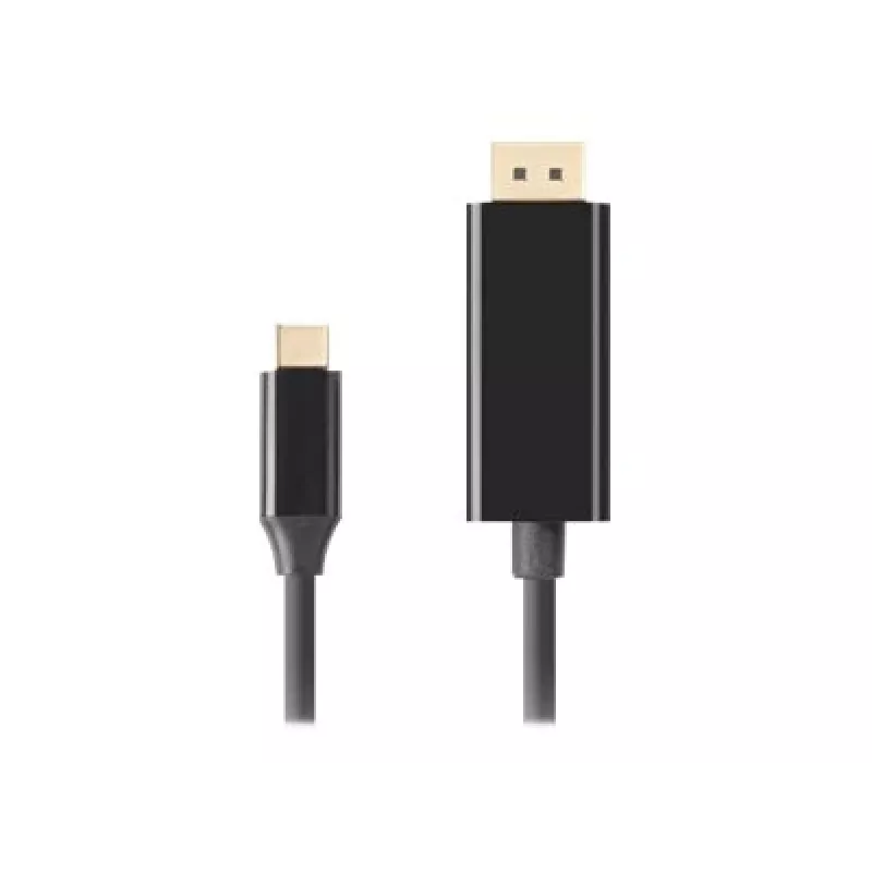 USB-c-zu-displayport-adapter Lanberg Ca-cmdp-10cu-0018-bk Black 1,8 M