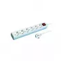Surge Protector REV 512360555 White 6 AC outlets 250 V 1.4 m