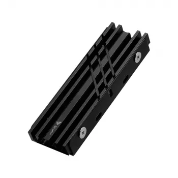 Air cooler SAVIO M.2 NVMe 2280 AK-60 Black heatsink for 22x80 mm SSD
