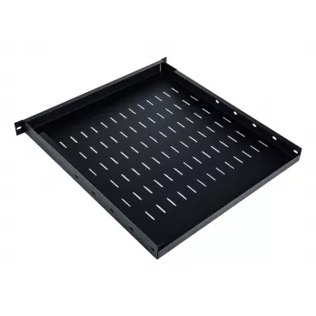 Shelf Digitus TN-19-5/9-1U-W-BK Steel Black 19 inch 500mm Depth