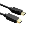 Value DisplayPort connection cable DisplayPort plug, DisplayPort plug 1.50 m Black 11.99.5798 Shield