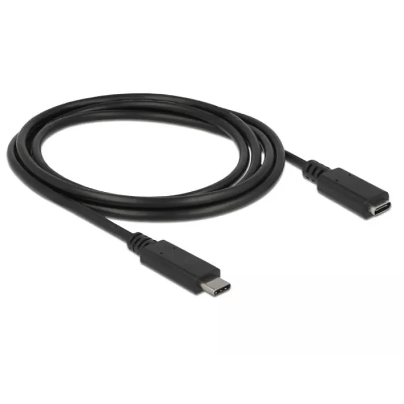 USB Cable DeLOCK 85534 USB 3.2 Gen 1 1.5m USB C Black
