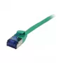 Synergy 21 Patch Cable RJ45, CAT6A 500Mhz,10m, Green, U/FTP, slimline Round d=3,8mm, TPE(Superflex), AWG32, Synergy 21 - Digital/Data - Network