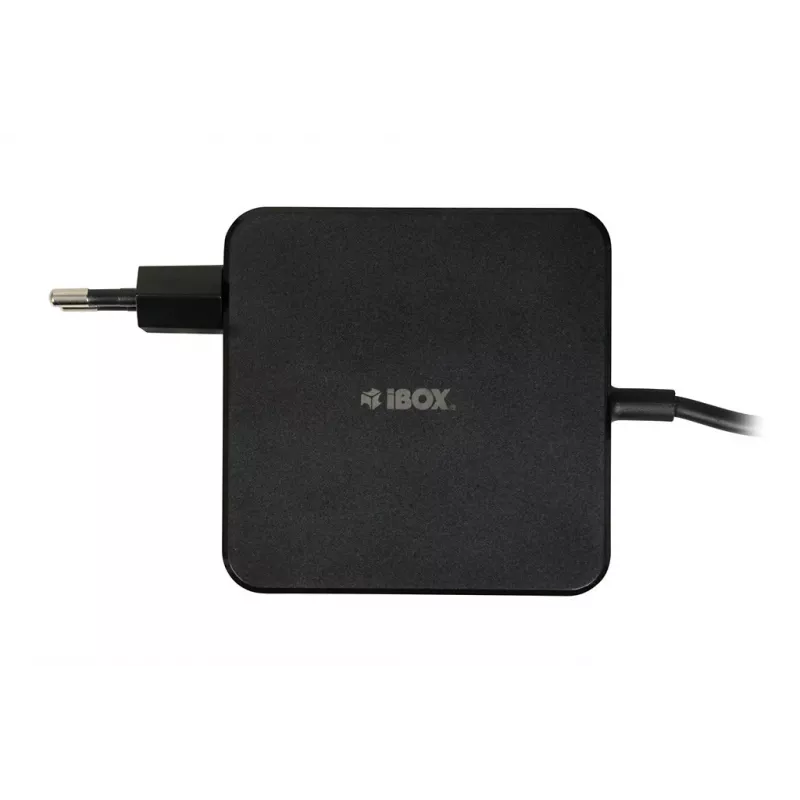 Power adapter IBOX IUZ100TC 19V 3.42A (100W) USB‑C output, 2 m cable, black
