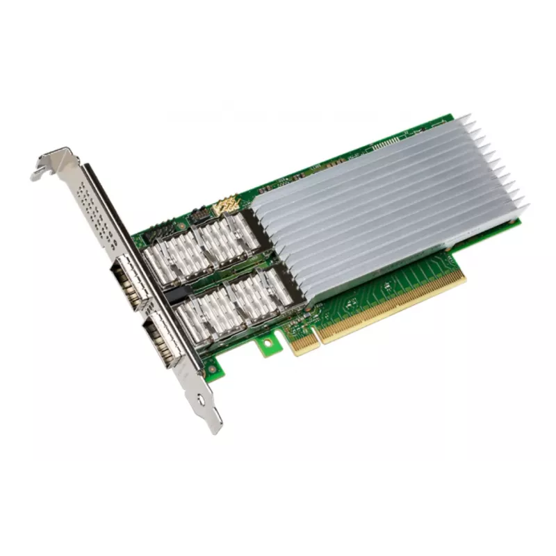 Network Adapter Intel E810-CQDA2 Fiber 100000 Mbit/s