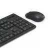 keyboard and mouse set WKM-100 black