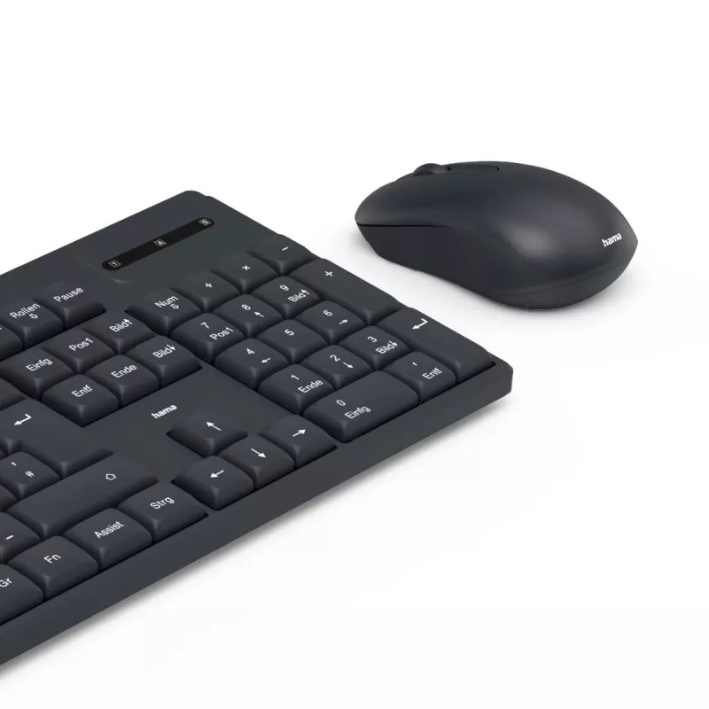 keyboard and mouse set WKM-100 black