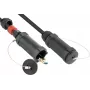 AOC Hybrid High-Speed HDMI 2.0b, stahlarmiert, 4K @60Hz, 18 GBit/s, schwarz, 50m, PYTHON Series (AOC-HP2050)