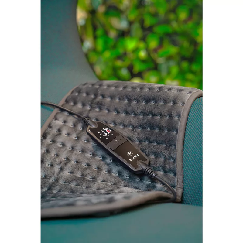 Beurer HK 123 XXL Cosy Grey Green Planet heating pad 60x30cm 6 levels auto shut-off. (200.17)