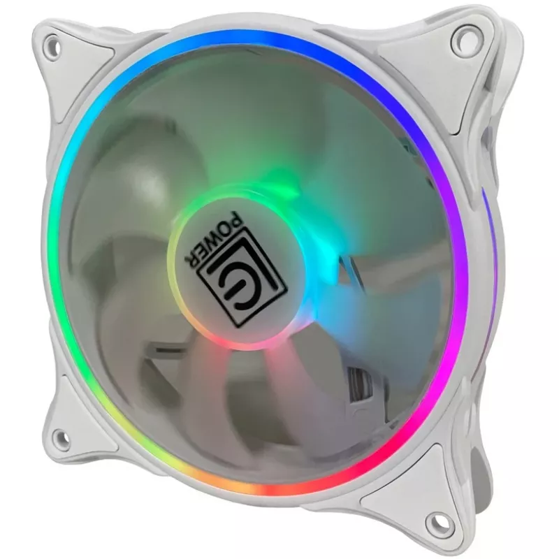 LC-Power LC-CF-120-ARGB-W 120mm ARGB Case Fan - White