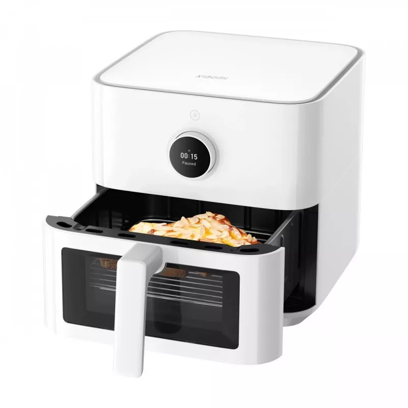 Hot air fryer Xiaomi BHR8238EU 5.5 L 1600 W, touch OLED, Wi‑Fi/Smartphone control, white