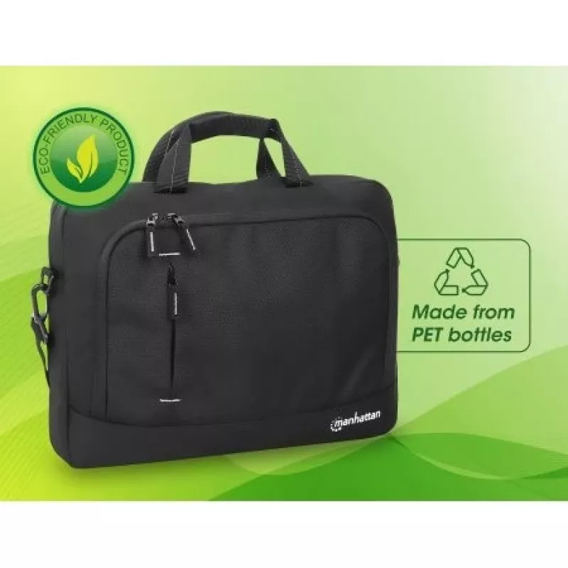 Messenger Bag Manhattan Helsinki Eco Friendly 14.1 inch Padded Compartment