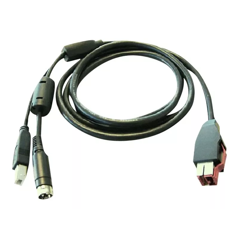 HP - Powered USB Cable - for Engage Thermal Receipt Printer, Engage One, RP9 G1 Retail System (BM477AA)