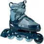 Inline skates HUDORA Leon 2.0, adjustable size 37–40, blue/grey