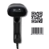 Handheld barcode reader QOLTEC 50863 — 1D/2D scanner, USB wired, LED sensor, black, 5V, 1.8 m cable