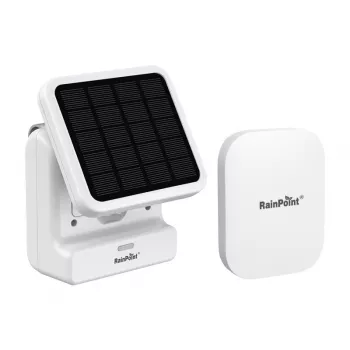 RainPoint smart solar water pump kit HTP115FR with HWG023WBRF gateway and app for garden irrigation