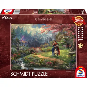 Thomas Kinkade Studios: Disney - Mulan, Puzzle 1000 Pieces