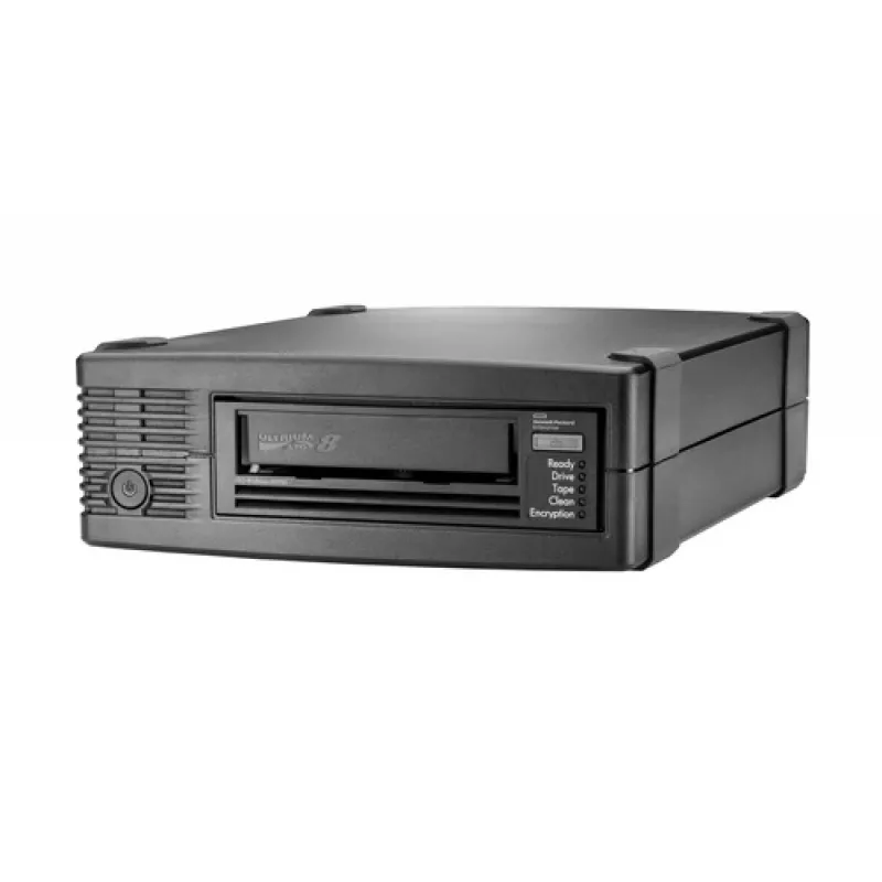 Hewlett Packard Enterprise HPE StoreEver LTO-8 Ultrium 30750 - Tape Drive - LTO Ultrium (12TB / 30TB) - Ultrium 8 - SAS-2 - external (13,3 cm) - Encryption (BC023A)