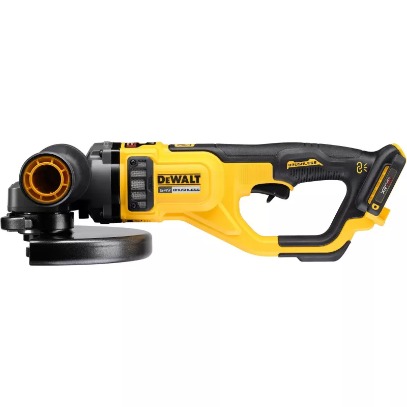 Angle grinder DeWalt DCG460N-XJ 54V brushless motor, 230 mm disc