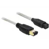 FireWire Cable DeLOCK 82595 1m Grey Male/Male