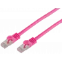 networking cable ShiverPeaks BS75511-0.5M Magenta Cat7 S/FTP