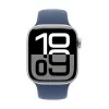 Watch Series 10 GPS 42 mm Silver Aluminium Case with Denim Sport Band - S/M