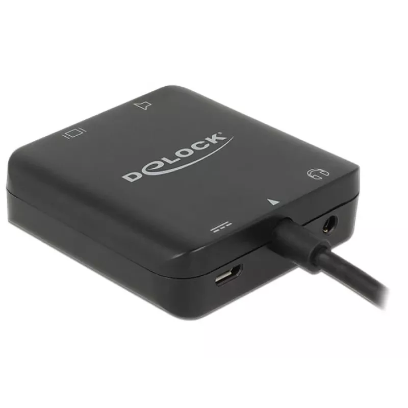 Audio Converter DeLOCK 62784 Black