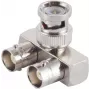 Adapter ShiverPeaks 98820-1 BNC to 2 RCA audio/multimedia connector adapter