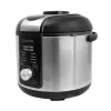 Rice cooker GASTROBACK Rice Control Low Carb & Steam, 3 L, 450 W, black/stainless steel