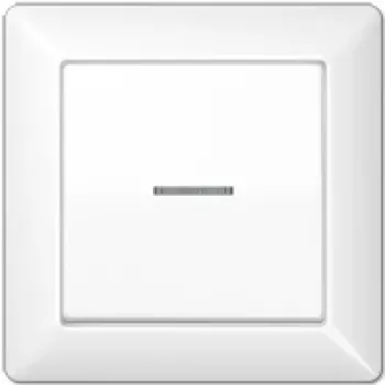 JUNG Cover Plate for push button AS590KO5WW AS 500/A plus Alpine White AS590KO5WW (AS590KO5WW)