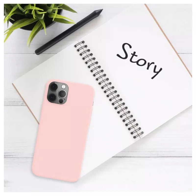 Phone back cover FIXED for Samsung Galaxy A36 5G — rubber, pink