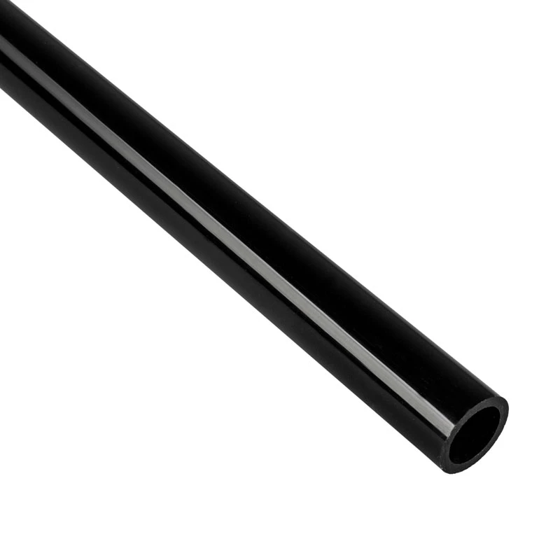 BitsPower Crystal Link Tube 16/14mm — rigid PETG coolant tube, 1000mm, black