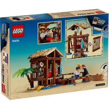 LEGO building set One Piece 75636 Windmill Village Hut, 299 pieces, 3 minifigures, 8+ years