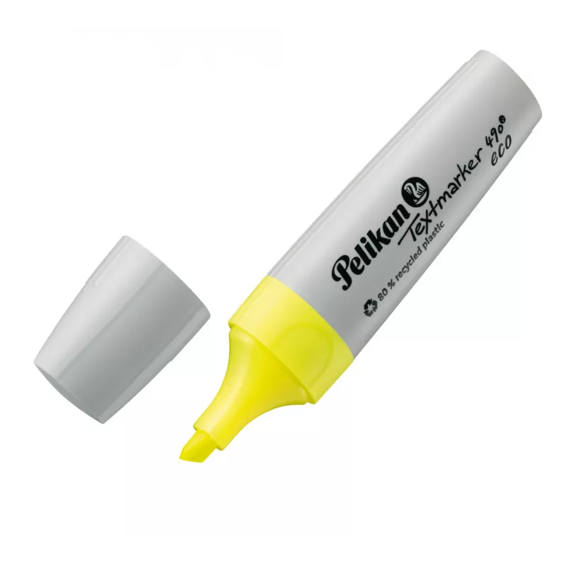Marker Pelikan Textmarker 490 eco 4 pc(s) Chisel tip Green Orange Pink Yellow