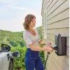 Wall‑mount EV charging station Hager witty one 11 kW 3‑phase with Type 2 socket, RFID, Bluetooth, 4.5 m cable, IP55, IK10