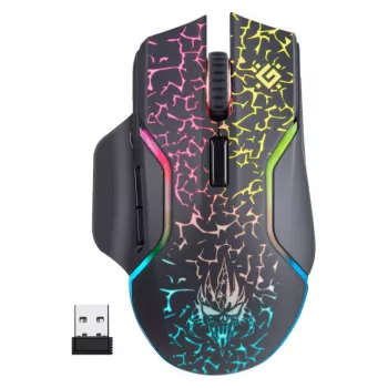 Defender Oneshot GM-067 Mouse Gaming Right-hand RF Wireless + USB Type