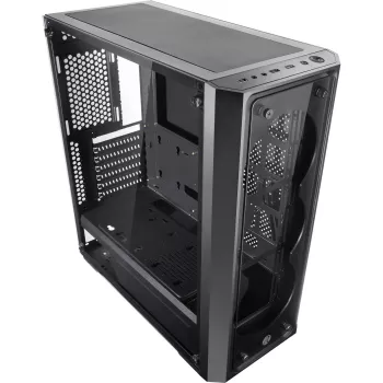 RAIJINTEK PONOS TG4 - Desktop - PC - SPCC - Black - ATX - EATX - EEB - micro ATX - Mini-ATX - Gaming