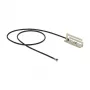 Antenna DELOCK 86217 MHF connector 4 dBi, 2.4–2.5 / 5.15–5.875 GHz, 50 Ω, 0.134 m cable, black/silver