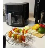 Air fryer BLAUPUNKT AFD712 — 7.2 L capacity, 1800 W, digital touch control, 40–200°C, 60 min timer