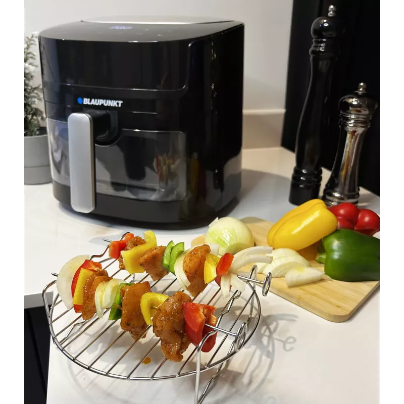 Air fryer BLAUPUNKT AFD712 — 7.2 L capacity, 1800 W, digital touch control, 40–200°C, 60 min timer