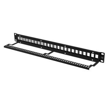 Patch panel 1U Lanberg PPKS-1024-B
