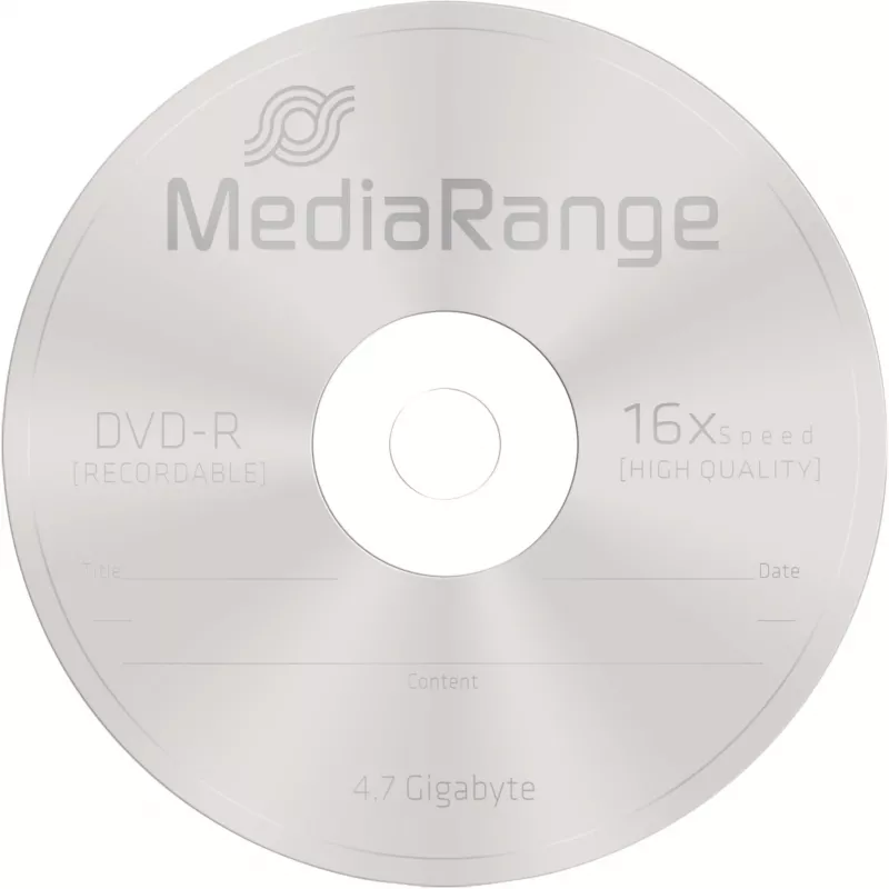 MediaRange MR442 blank DVD 4.7 GB DVD-R 100 pcs