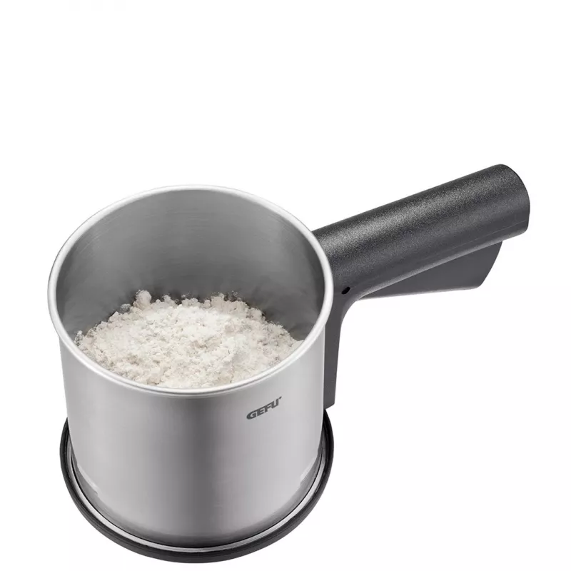 Kitchen strainer GEFU SIVA, plastic and stainless steel, round, diameter 10.5 cm