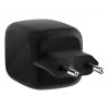 AC indoor fast charger Belkin WCH020kqBK, 2× USB-C, universal compatibility, power protection, black