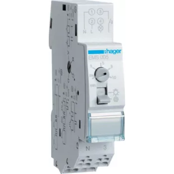 Hager EMS005 - 230 V - 16 A - S-type - 1 Module(e) - IP20 - -10 - 55 °C