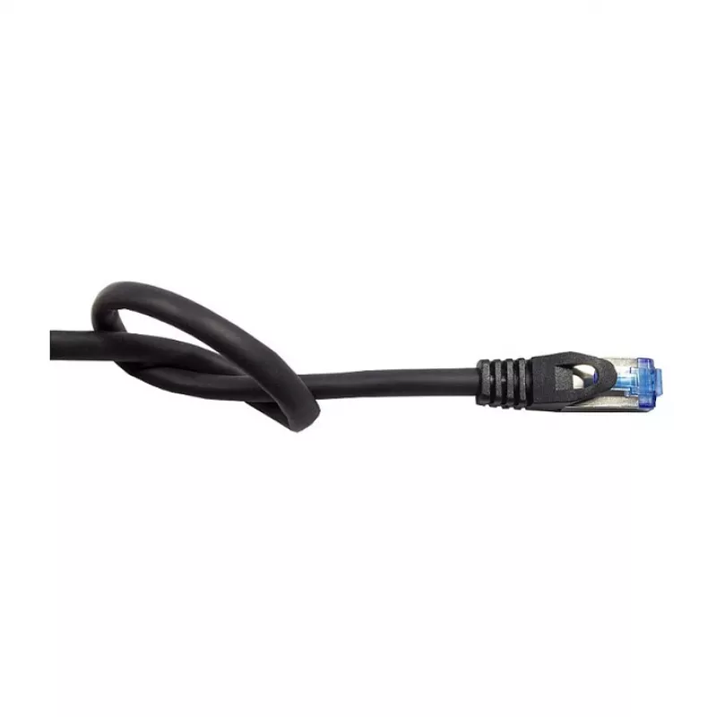 Good Connections Cat.6A Patch Cable SmartFLEX HF black 15m