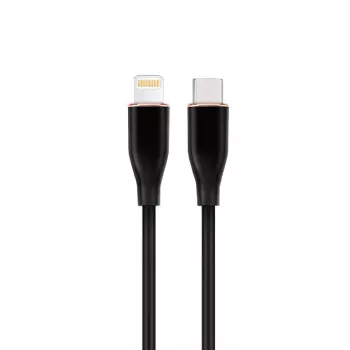 Lightning cable GEMBIRD CC-USB2S-CM8PM-1.5M-BK, 1.5 m